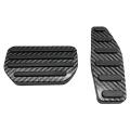 Fuel Brake Foot Pedals Cover Pad for Suzuki Jimny 19-22 Carbon Fiber