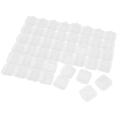 24pcs Small Clear Plastic Beads Storage Containers Box