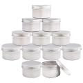 12pcs 4oz Candle Tins for Diy Candle Making, Tins with Screw Lids