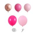 121pcs Latex Balloon Arch Party Backdrop Holiday Dinner Table Decor