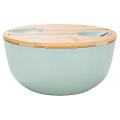 Bamboo Fiber Salad Bowl - Large 9.8 Inches Mixing Bowls Salad Bowl