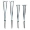 4pieces Stainless Steel Egg Whisk for Cooking,blending(10inch&12inch)