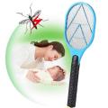 2x Batteries Electric Mosquito Swatter Anti Mosquito Fly Repellent