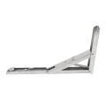 2pcs Folding Shelf Bracket, Heavy-duty Stainless Steel Foldable B