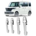 For 2021 2022 Suzuki Spacia Car Door Handle Cover Protector Chrome