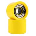 4pcs Skateboard Wheels 70x51mm 78a Solid Roller Wheels Riding 3