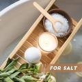 100 Pcs Mini Wooden Salt Spoons for Spice Jam Honey Teas Sugar