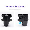 2 In 1 Multifunctional 2 Cup Mount Extender, Carbon Fiber Color