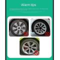 For Tesla Y 20inch Rim Wheel Center Hubcaps 4pcs Matte Carbon Fiber