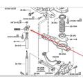 Car Rear Shock Absorber Strut Mount for Mazda Cx5 2012-2016 Mazda