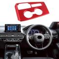 Car Control Gear Panel Central Control for Honda Civic 2022 + Rhd A