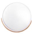 Wood Adjustable Led Ceiling Lamp Round Bedroom Dumb White 30cm