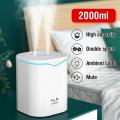 2000ml Usb Air Humidifier Double Spray Port Essential for Office A