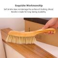 Soft Bristles Debris Dust Hair Cleaning Brush with Wood Handle