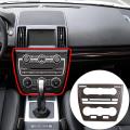 For 13-15 Freelander 2 Car Air Conditioner Mode Button Frame,oak