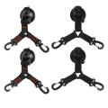 4 Pack Camping Tent Suction Cup Anchor Hook Double Hooks Heavy Duty