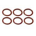 6pcs Replacement Side Brush Motor O-ring Drive Belt for Neato Botvac