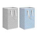 2 Pcs Laundry Baskets, Freestanding Laundry Hamper-b