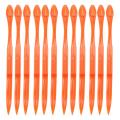 6pcs Easy Orange Citrus Peeler In Bright Orange Color Kitchen Tool