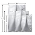 25 Pieces 3 Sizes Mylar Aluminum Foil Bags,for Food Coffee Tea Beans