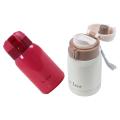 Mini Stainless Steel Big Belly Thermos Bottle(rose Red)200ml