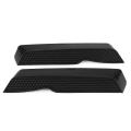 2pcs Black Car Rear Side Fender Vents Cover for Chevrolet Abs Plastic