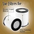 Replacement Hepa Filter for Ridgid Vf4000 Wet Dry 5 to 20 Gallon