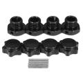 Metal Coupling with Dust Cap for Hpi Hsp 94762 9408 1/8 Rc Car Black