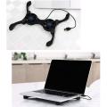 Laptop Cooling Base, Easy to Carry,with 2 Silent Fans and Usb Port