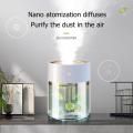 2l Humidifier with Led Lamp Triple Nozzle Heavy Fog Aroma Humidifiers