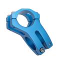 Mountain Road Bike Handlebar Stem 31.8mm Stem Hollow Aluminum Blue