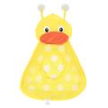 Bathtub Toy Storage Bags Quick Dry with 2 Strong Suction Cups-duck