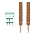 14 Pcs Moss Pole Set - 16 Inch Coir Totem Plant Support