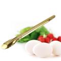 Mini Serving Tong Gold Sugar Tongs 430 Stainless Steel Clip