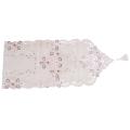 Table Runner Embroidered Floral Table Cloth Pattern:#2 40x150cm