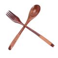 Wooden 8.9-inch Spoons and Forks for Decoration (set Of 6)