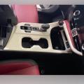 Car Carbon Fiber Center Console Gear Shift Panel Frame Cover Trim Car