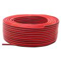 2pin Wire 100m 22awg 12v/24v Extension Cord Red and Black Power Cord