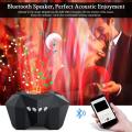 Northern Lights Projector with Speaker for Bedroom Party(black)