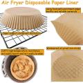 208 Pcs Air Fryer Disposable Paper Liner, for Baking Microwave