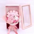 Valentine's Day Gift Artificial Flowers Flowers Rose Bouquet Pink