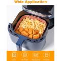 Air Fryer Silicone Pot with Gloves Air Fryer Baking Basket B