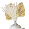 Dried Papapas Grass Decor Bouquet,dried Palm Leaves for Home Decor