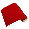2pcs Self Adhesive Felt Fabric, Soft Velvet Drawer Liner Red
