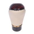 Universal Wood Grain Leather Shift Knob for Car-truck-hotrod Gear Manual Trans