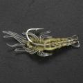 10pcs/lot 4cm Fishing Soft Shrimp Lure Pesca Lure Close Carp Jig