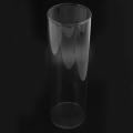 Vase Decorations for Living Room Glass Vase with Metal Stand(11inch)