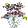 Butterfly Stakes, 50pcs 7cm Garden Butterfly Stakes Decor Outdoor