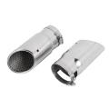 2pcs for Mercedes Benz C180 Car Muffler Tip Stainless Steel Pipe
