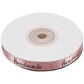 25 Yard Printed Handmade Ribbon Colored Romantic Ribbon Gift(pink)